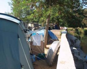 Piazzola tenda o camper