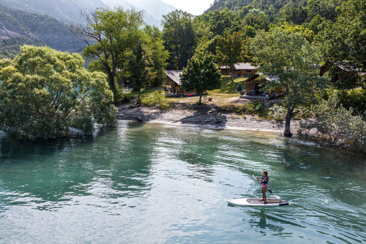 Camping Huttopia Lac de Serre-Ponçon
