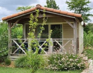 Chalet bois 24m²