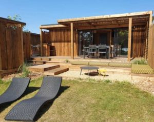 Chalet bois Agapanthe