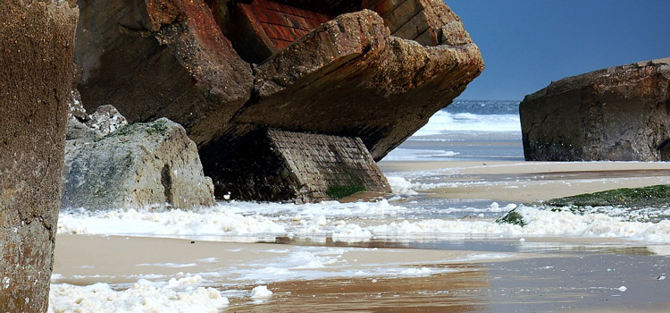 La plage de la Piste à Capbreton, l'une des plus belles plages des Landes