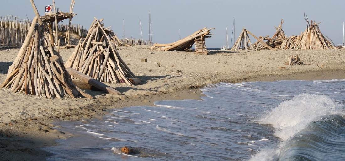 La plage de l’Escalet