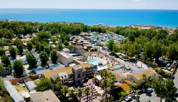 Camping Californie Plage 4 étoiles à Vias Plage - vue d'ensemble du domaine