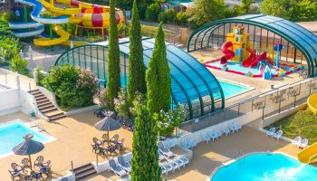 Vue du Camping Merle Roux