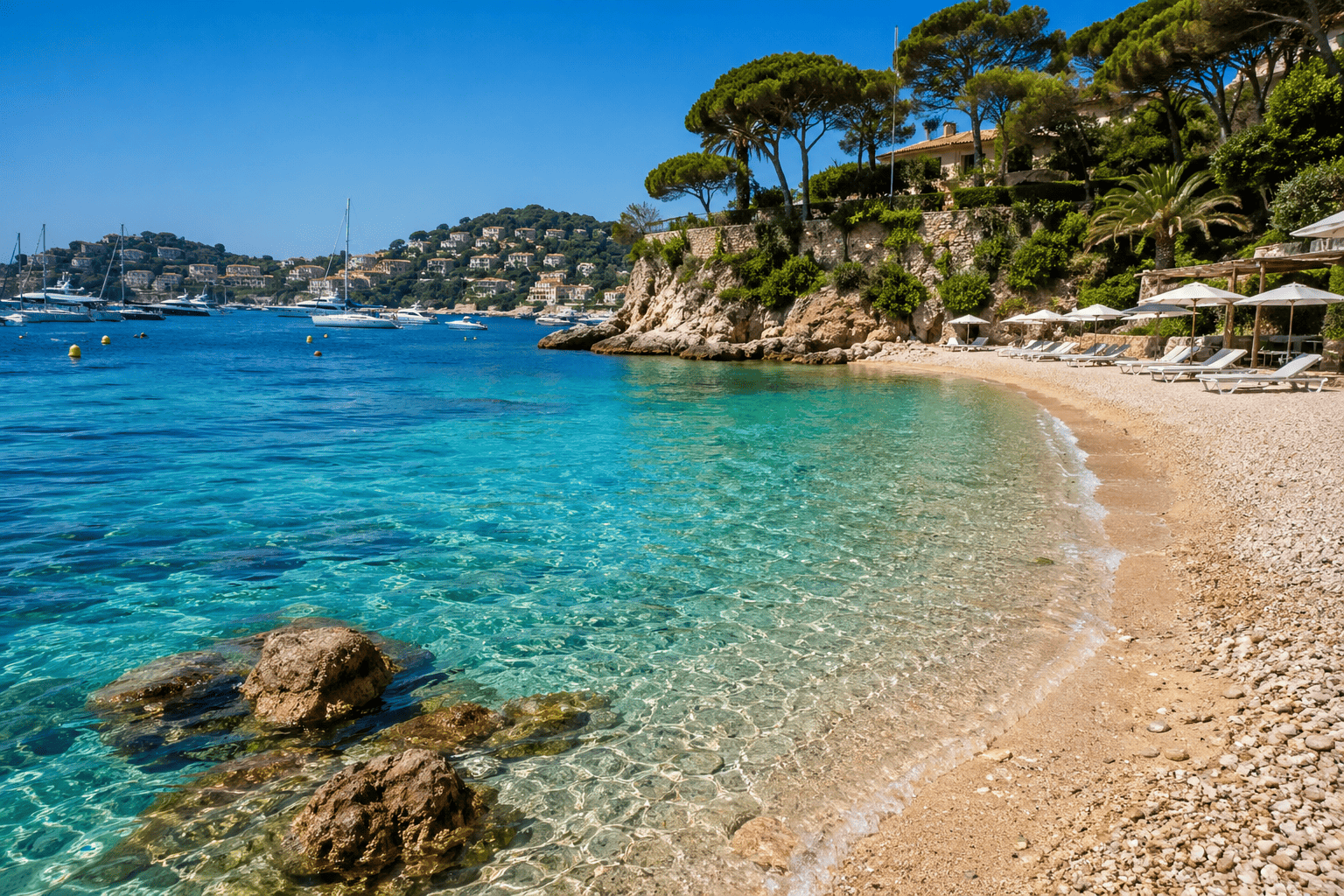 les plus belles plages de la côte d'Azur