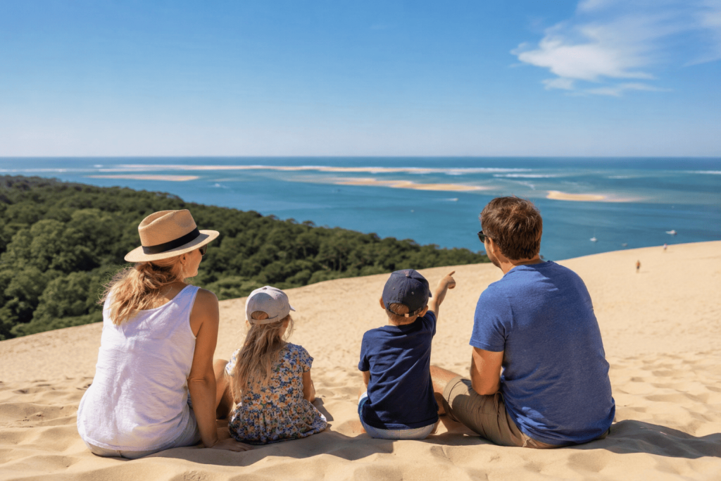 Activités sur le Bassin d'Arcachon en famille