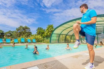 Aquagym piscine Camping La Bretonnière