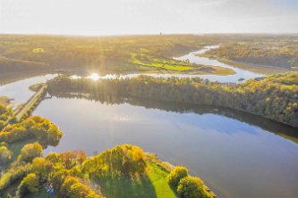 Digue Lac Jaunay Camping La Bretonnière
