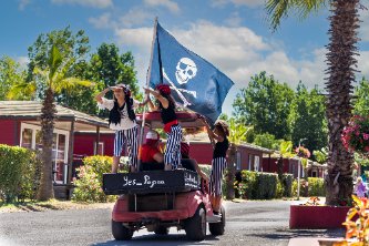 Club enfants pirates - Camping Californie Plage Vias Plage