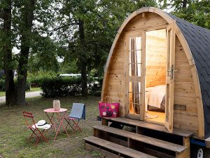 Pod en bois insolite