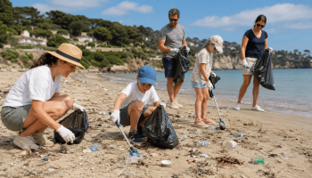 Nettoyage de plage