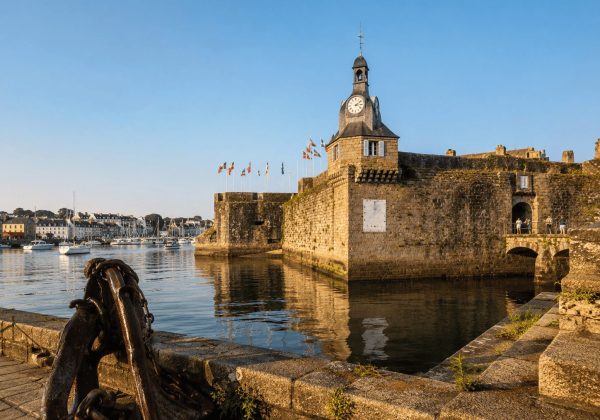 La Ville Close de Concarneau, cité fortifiée sur la mer