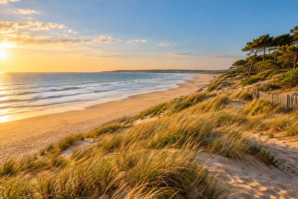 Où se baigner en Vendée : plages, îles et lacs à connaître